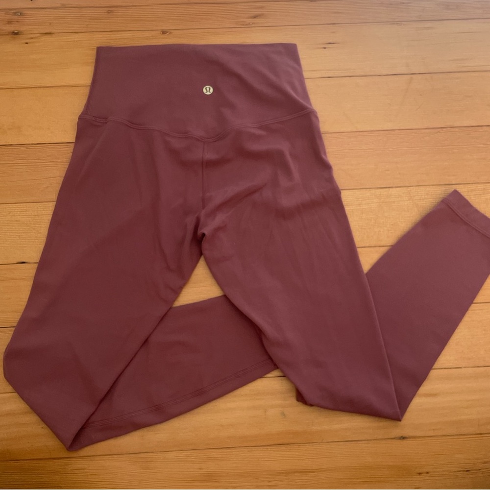 Limited LuluLemon Align Size 6 Smoky Red